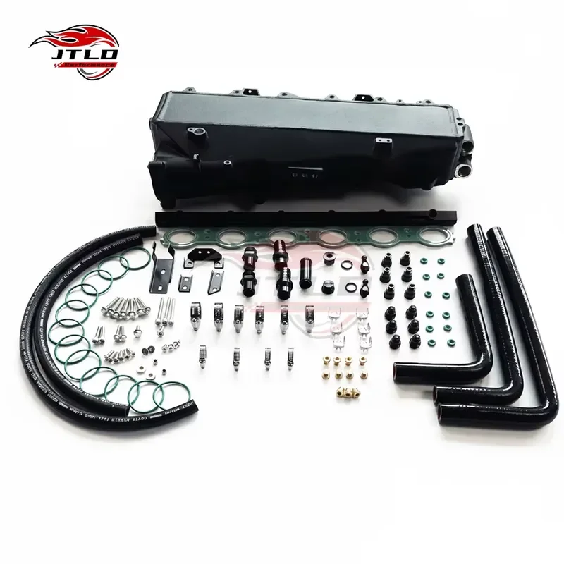 JT-PC174 Direct Fit Aluminum Charge Air Cooler Intake Manifold for B58 GEN2 G20 M340i G22 M440i TIG Welded