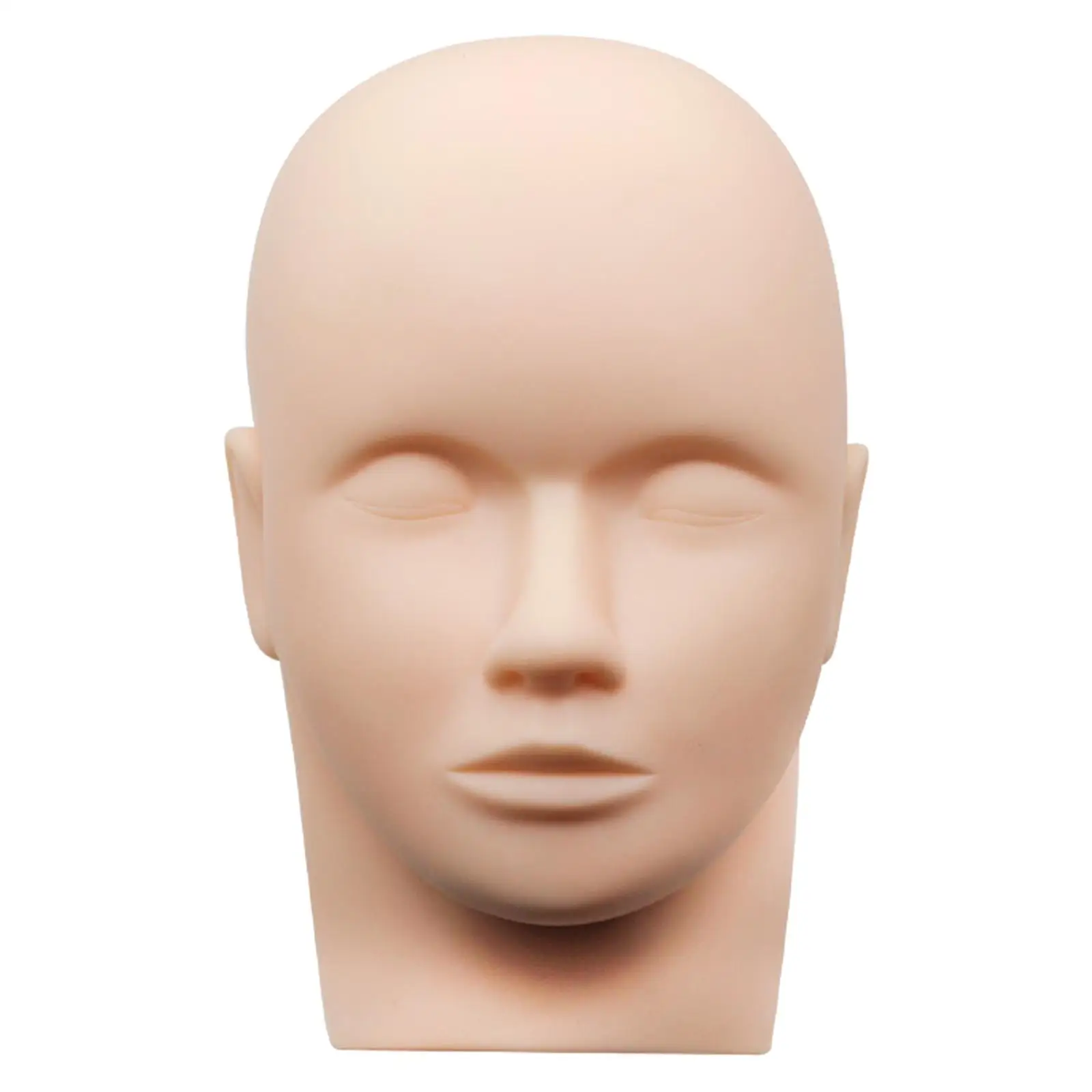 

Eyelash Mannequin Head, Silicone Practice Makeup Head, Mannequin Head, training heads Manikin