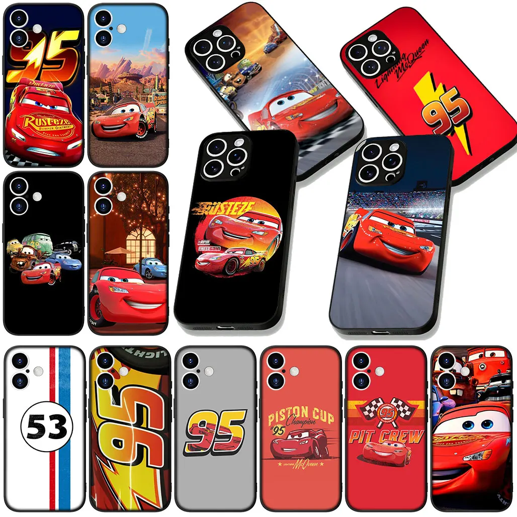 Чехол для телефона Cartoon Cars Lightning McQueen 95 для Samsung Galaxy Note 20 9 8 S8 S10 S9 Plus A54 A33 A21S A31 M15 S10E A17 Чехол