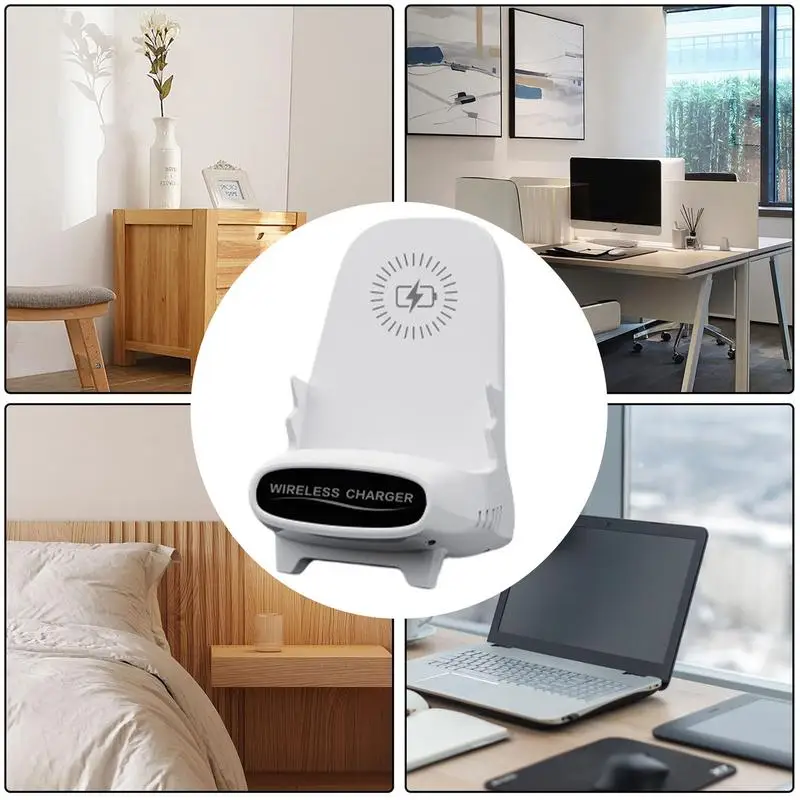 Chair Wireless Fast Charger Desktop Mobile Phone Holder Portable Charging Stand Mini Chair Cell Phone Holder Accessories
