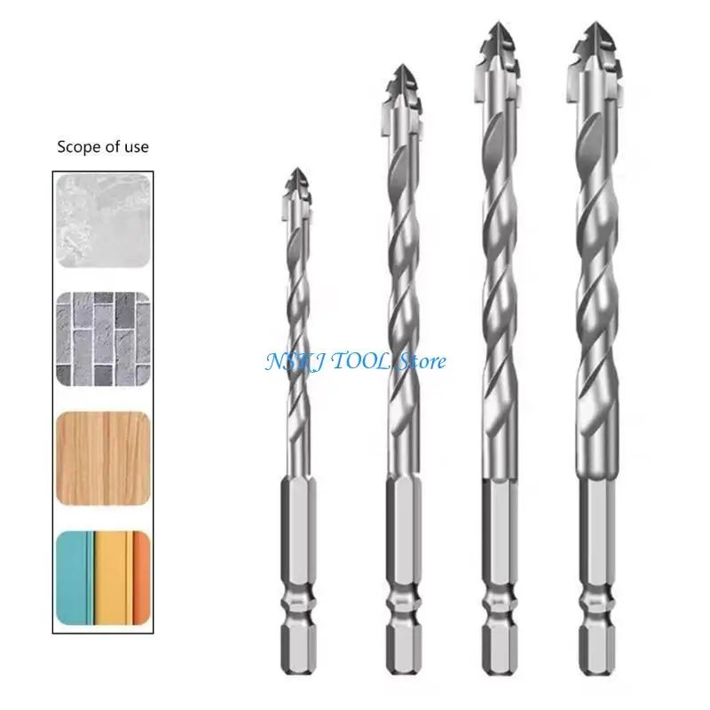 

L8RC High Precise Eccentric Drill Bit Set With Enhances Guidance Bevel Tip for Stable Drilling in Hard Building Materials
