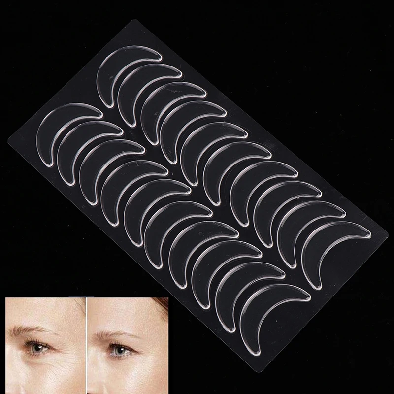 

10 Pairs Anti-Wrinkle Eye Pads Patches Stickers Silicone Reusable Waterproof