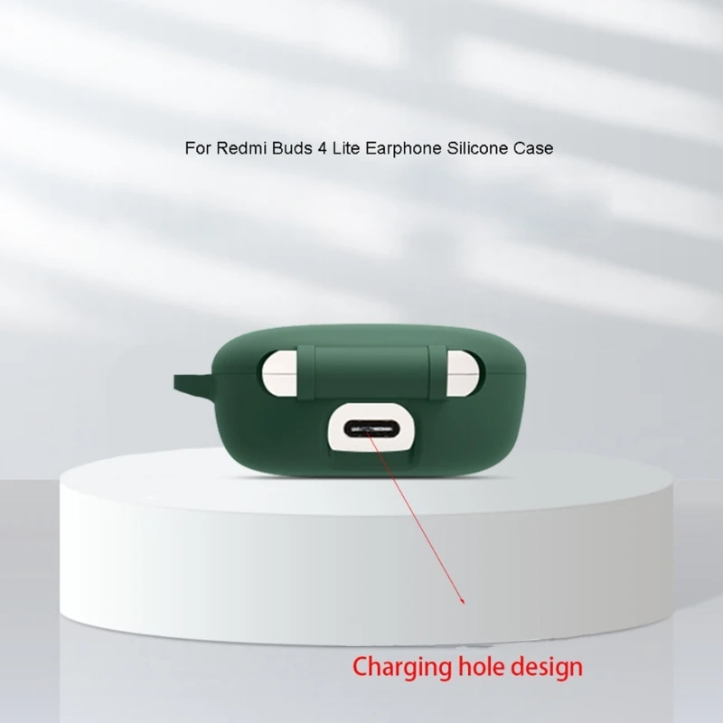 واقية حمل حالات ل Redmi براعم 4 لايت سماعة الغبار حامي قابل للغسل شحن صناديق كم المضادة للخدش غطاء