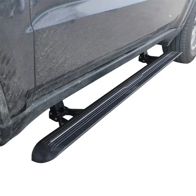 

Aluminum ForJeep Commander External Accessories Supporting Stainless Steel Side Skirt Electric Pedal Electric Side Stepscustom