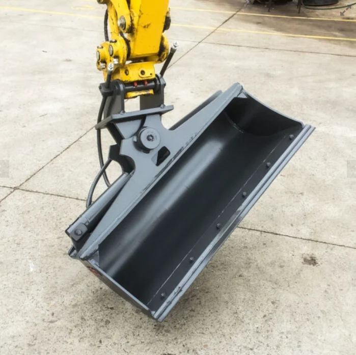 工場価格 CAT305 PC50 油圧ショベル用チルト式溝堀・整地バケット 1200mm 48インチ NM450材質、刃先付き販売中