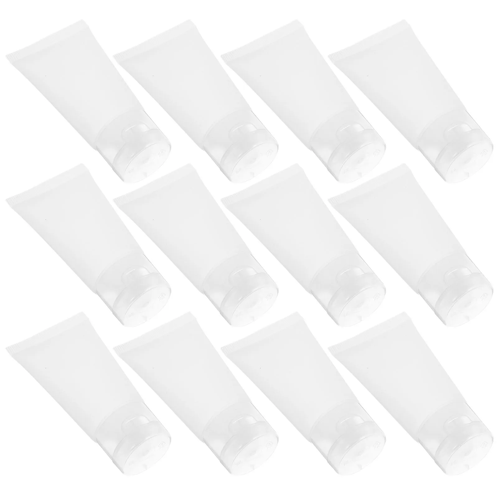 

20Pcs Refillable Lotion Bottles Travel Size Cream Tubes Empty Hand Cream Shampoo Containers Easy Squeeze Dispensing