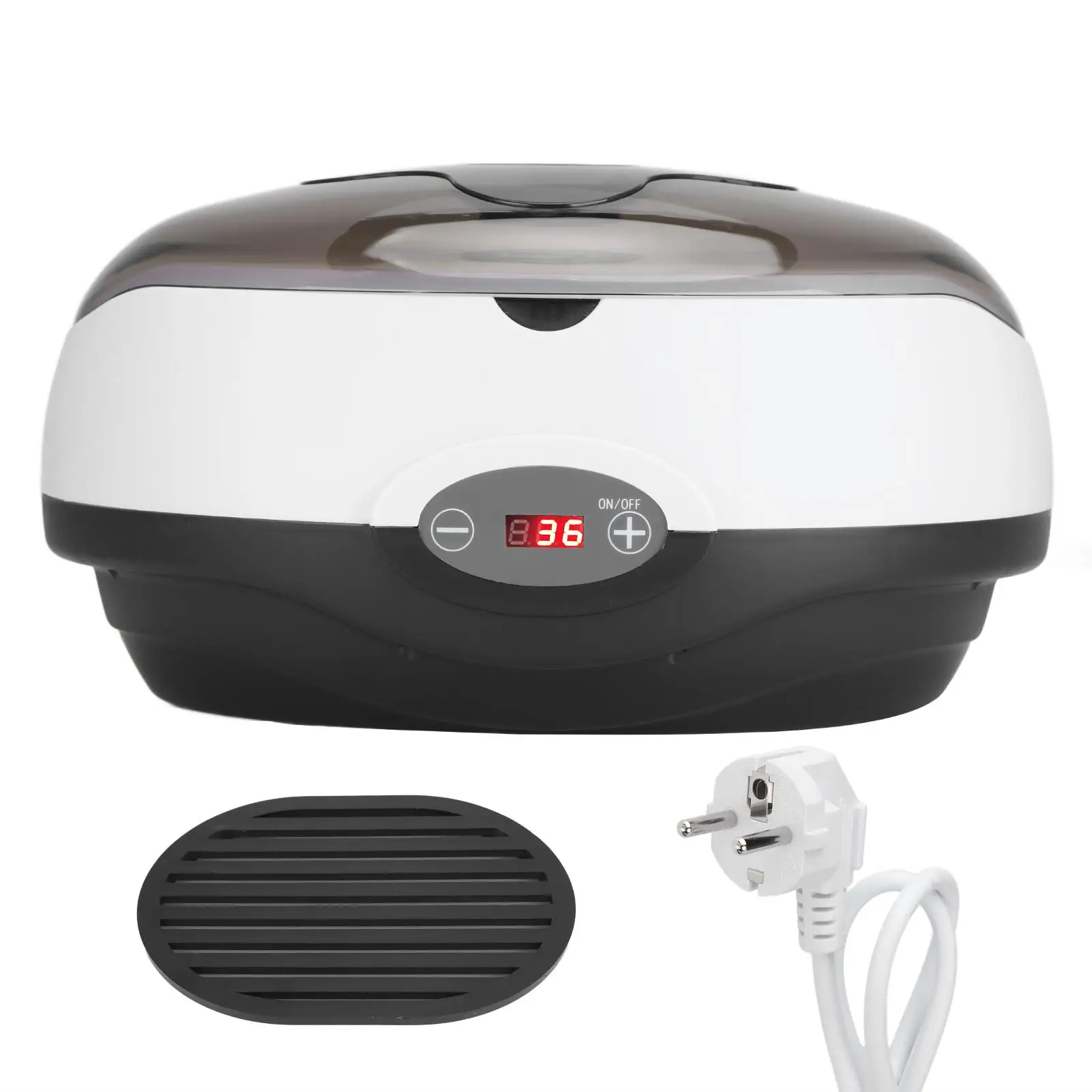 LCD Display Paraffin Wax Heater Set for Home Beauty Spa - Gloves, Booties & Wax Brush included