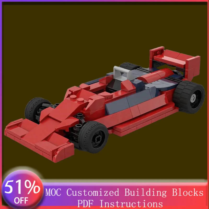 

193 детали: Суперкар BT46B MOC, модульный конструктор, креативный дизайн, популярная игрушка для детей, набор для сборки, подарок на Рождество для мальчиков