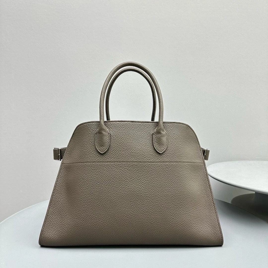 High Quality Margaux15 Soft Leather Handbag 38cm Casual Suede Tote Bag Large Capacity Factory Direct Sales SSS Quality