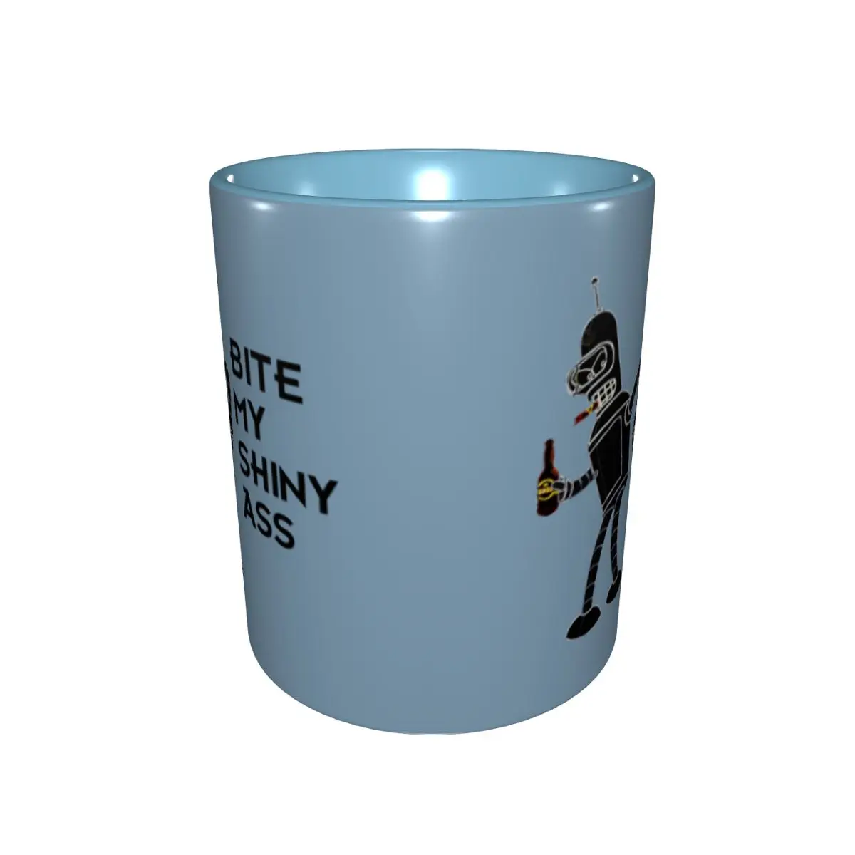 2025 Bite My Shiny Ass Futuramas Benders Bite My Shiny Ass Futuramas Benders Merch Mug Fun Coffee Cup
