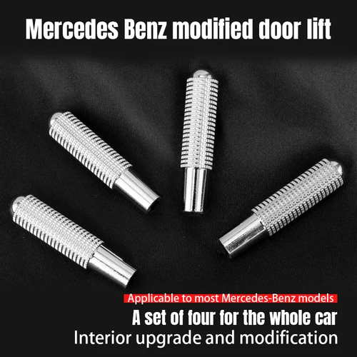 Imagen 2 del producto Perno de puerta de coche de aleación de aluminio, pasador de bloqueo, Perno de puertas para Mercedes Benz C W205 GLC GLE E W213 CLA GLA A, accesorios modificados de clase