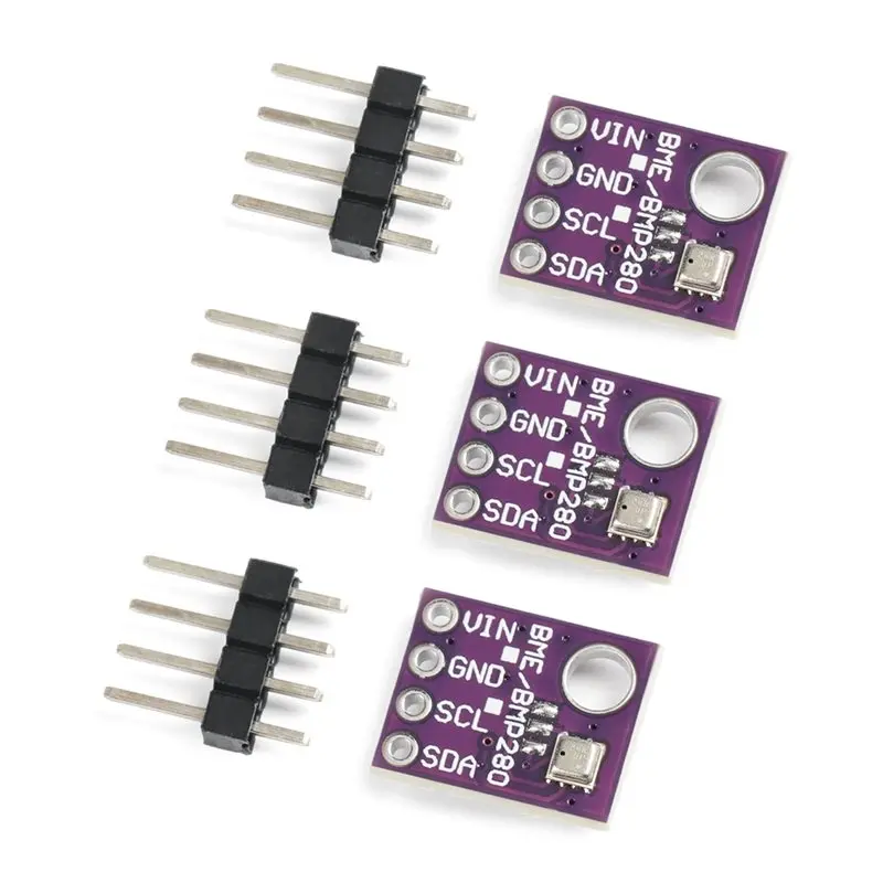 

For Home GY-BME280 I2C-SPI 5V BME280 Sensor Module Atmospheric Pressure Temperature Humidity Detection Breakout