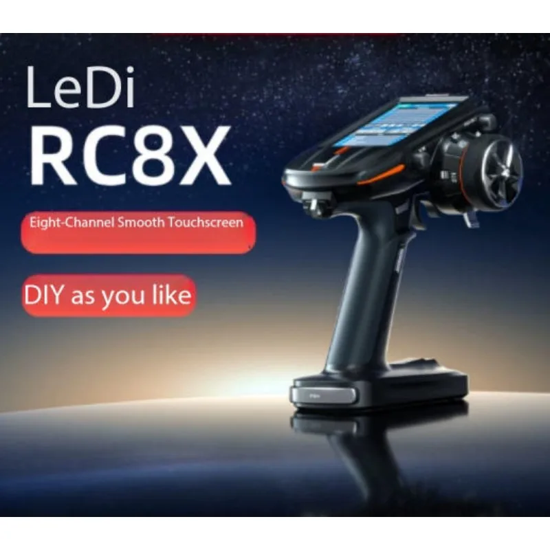 IPS Capacitive Touch Screen Dual Display Radiolink RC8X 8CH Pistol Grip Transmitter Head Tracking FPV for RC Car Boat