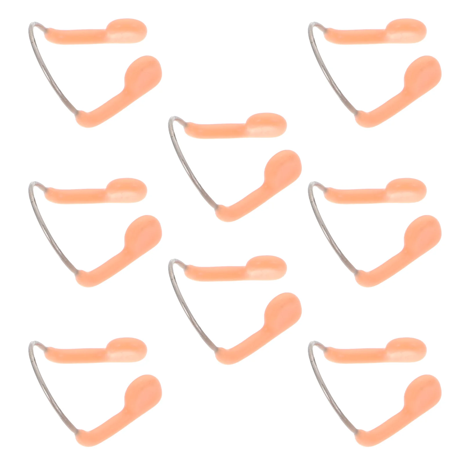 مشبك أنف للسباحة مبتكر مقاوم للماء وقابل لإعادة الاستخدام ومضاد للاختناق للمبتدئين في حمام السباحة والغوص