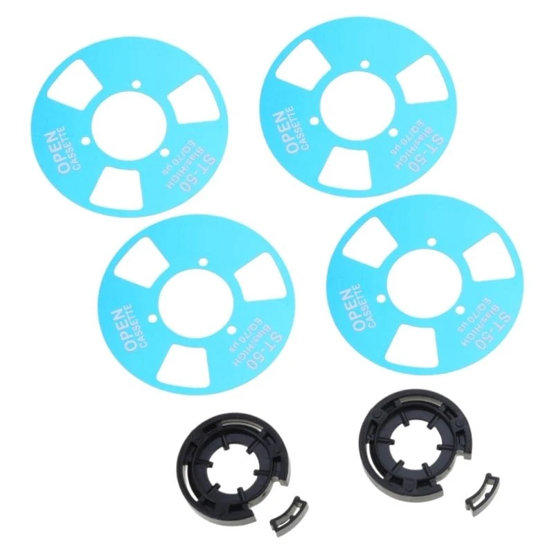 Lightweight Metal Reel Homemade Metal Reel To Reel Cassette Speaker Accessories Simple Operation Unleash Musical