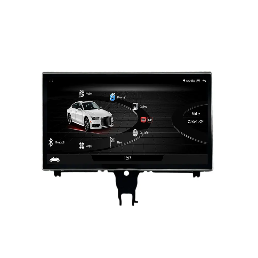 Android 16 autoradio voor Audi A6 A7 C7 RS6 RS7 S6 2012 - 2018, videospeler, IPS HD touchscreen, Bluetooth, Carplay, head unit, WiFi - afbeelding 2