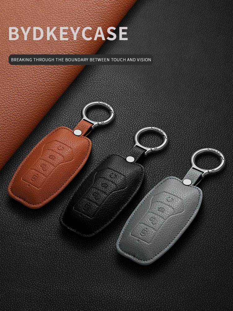 

For BYD key case Dolphin Seal Frigate 07 keycover keyshell keychain Hanev Qin plusdmi car Song Pro Yuan shell Tang car key bag