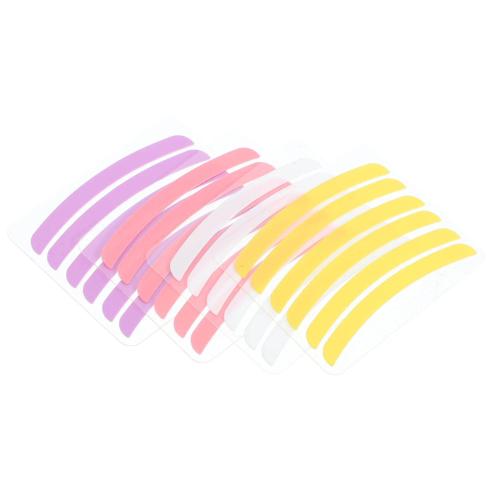 

12Pairs Silicone Eyelash Perming Pads Lash Lift Strips Beauty Tool Eyelash Lifting Pads Salon Kit Safe Reusable