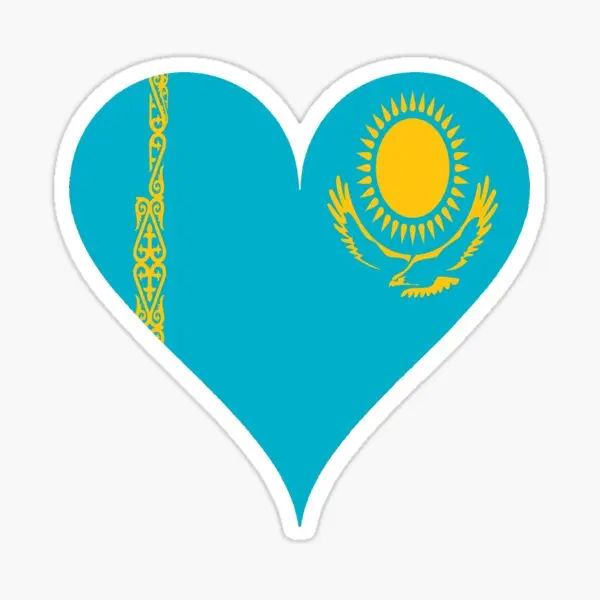 

Kazakhstan Funny Racing Helmet Stickers Scratch-Proof Motorcycle Off-road Laptop Helmet Trunk Accessories