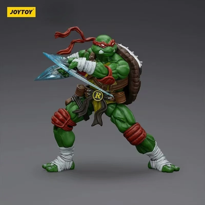 Joytoy 1/18 figura de ação tartarugas-Michelangelo Donatello Leonardo Raphael versão reedição brinquedo de anime