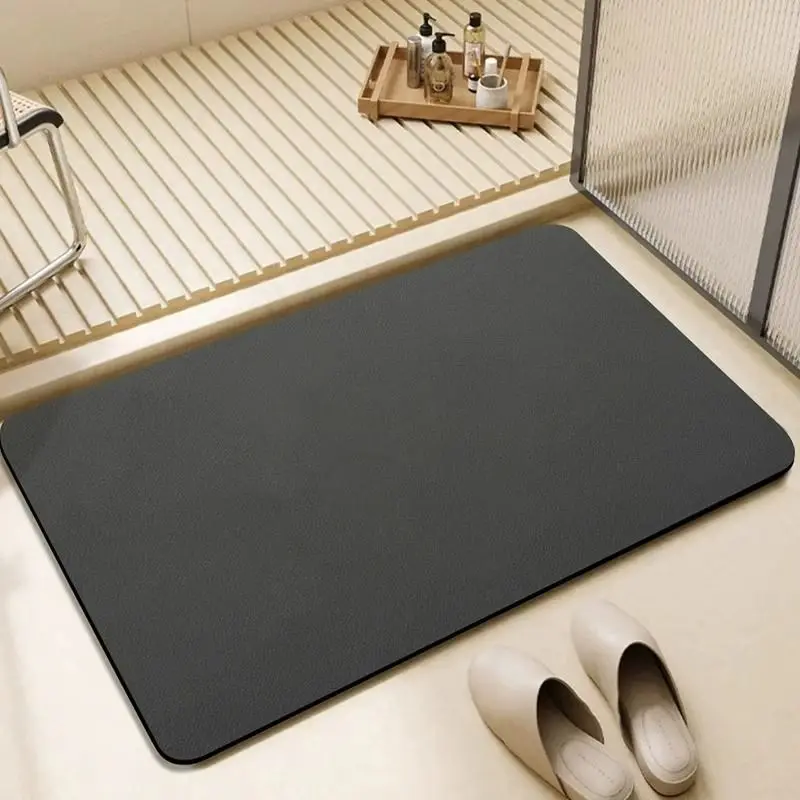 

Japanese Style Minimalist Diatomaceous Earth Floor Mat Water Absorbing Anti Slip Mat Bathroom Floor Carpet Prayer Kitchen Rug