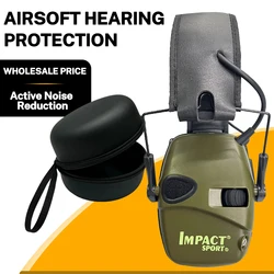 Airsoft Tactical anti-noise Earmuff for Hunting shooting headphones Noise reduction Electronic Hearing Protective Ear Protection