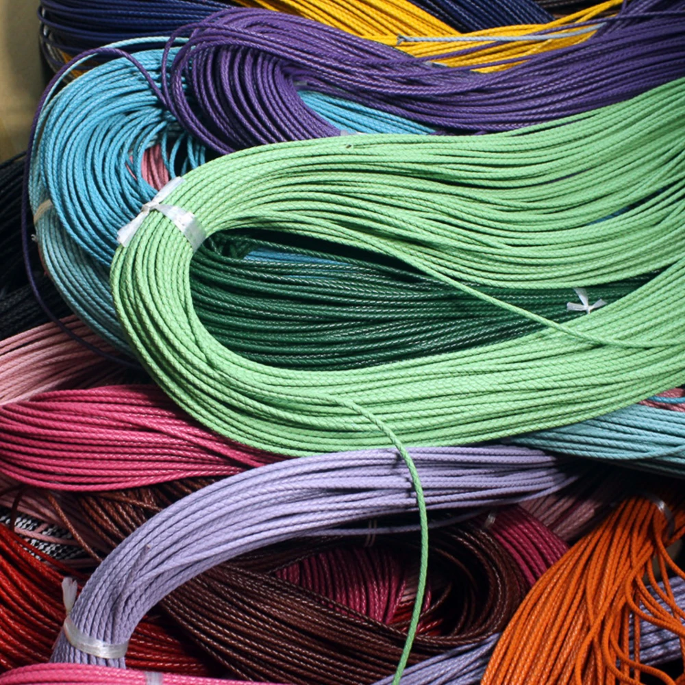 2meters Colorful Braided Genuine Leather Bracelet Findings 3mm Round Leather Cord String Rope DIY Necklace Bracelet Making