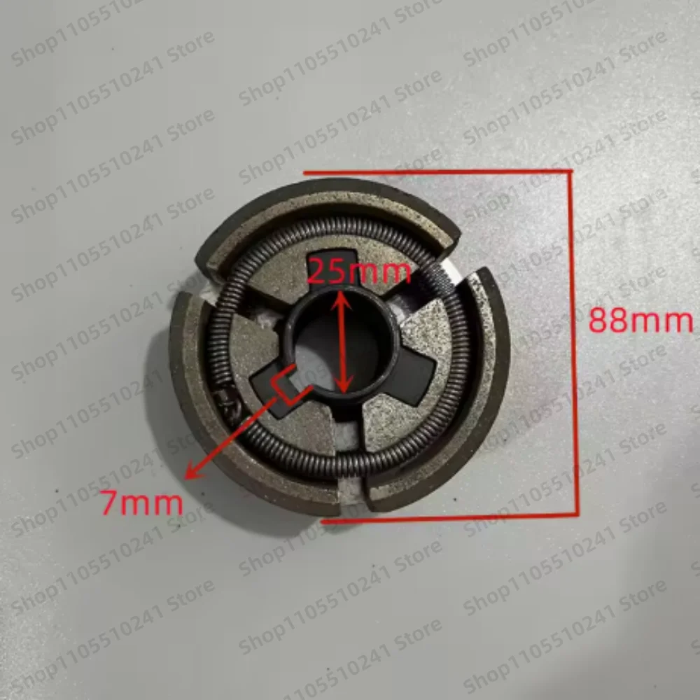 Clutch fits For GX390 GX420 GX450 GX460 188F 190F 192F Engine with 25mm shaft output used for water pump/cutter