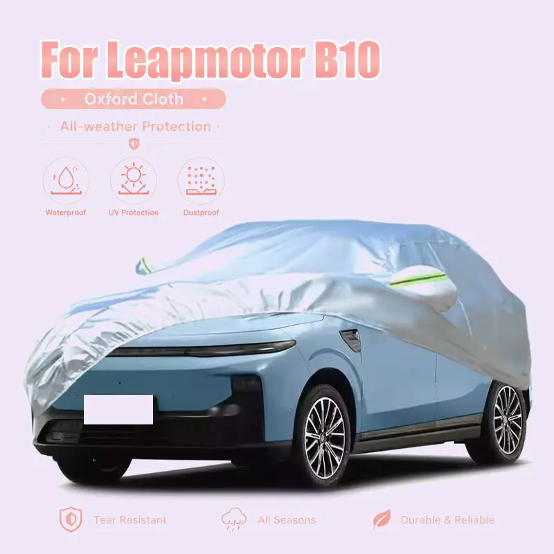 for-leapmotor-b10-full-car-cover-reflective-strips-waterproof-snowproof-dustproof-uv-protection-exterior-accessories