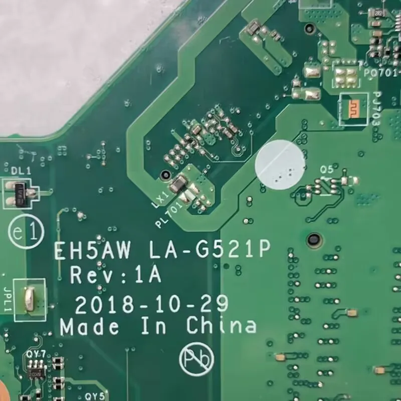 

EH5AW с LA-G521P SRFFX I5-8265U процессор NBHCR11005 для Acer Aspire A515-52 A515-52G материнская плата для ноутбука N17S-G0-A1 MX230 100% тестирование