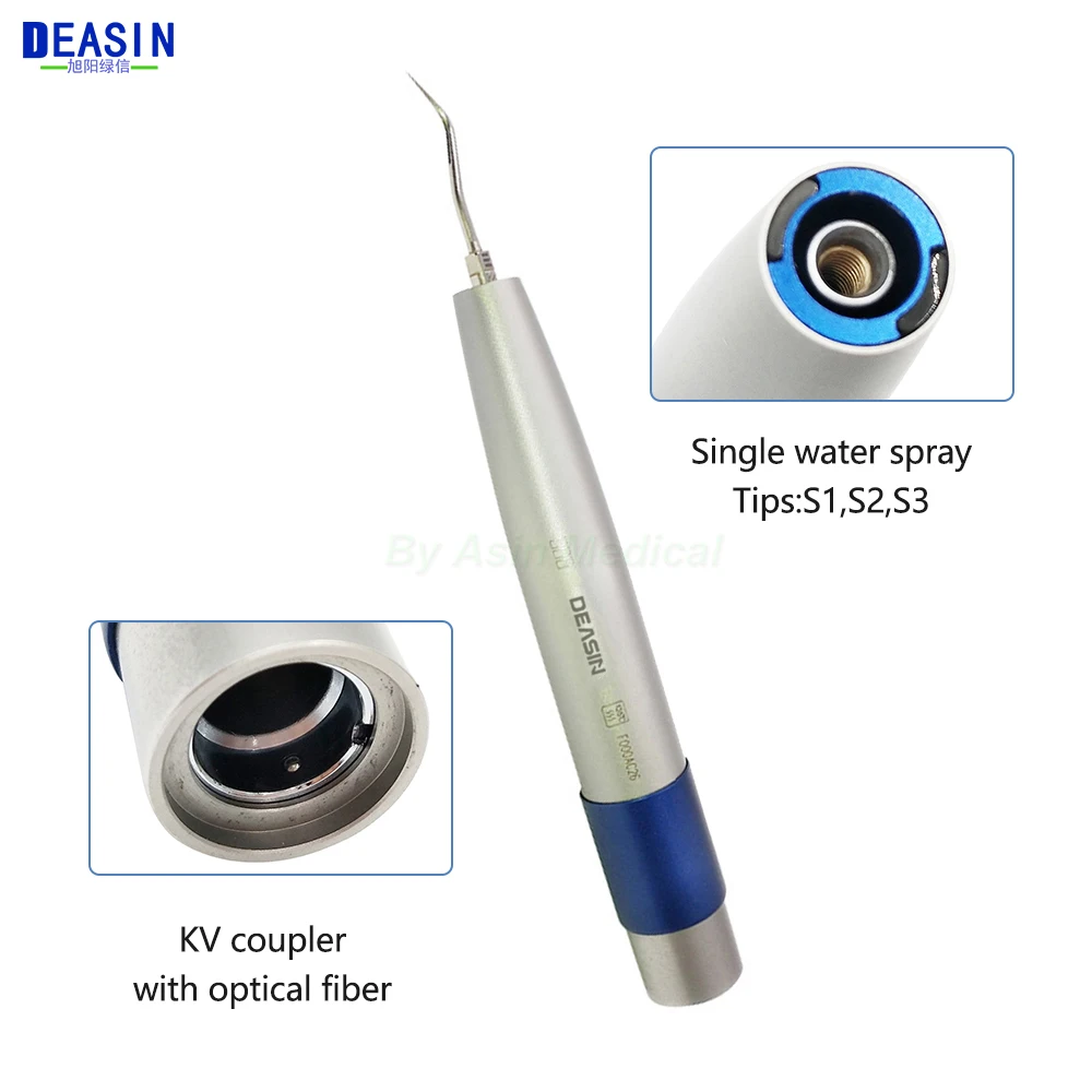 Oral Whitening Ultrasonic Piezo Air Scaler For KAVO/NSK Dental sonic L air scaler Handpiece Single Water  With 3 Scaling Tips