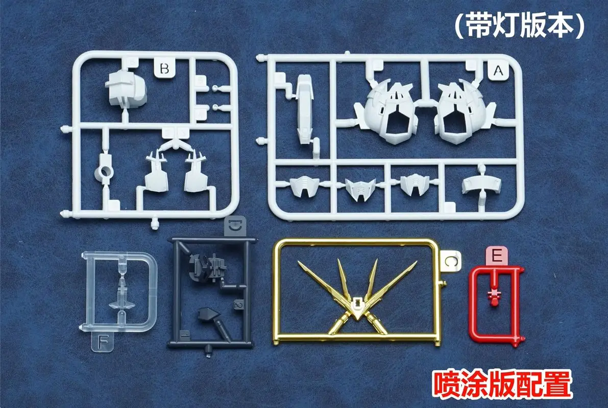 새로운 재고 있음 Farmers Creations 모델 Zhaocai Moo 1/100 Mg Nu Ver.Ka Rx-93 헤드 피팅 Gk 스타일링 조립 모델 키트 로봇 모델