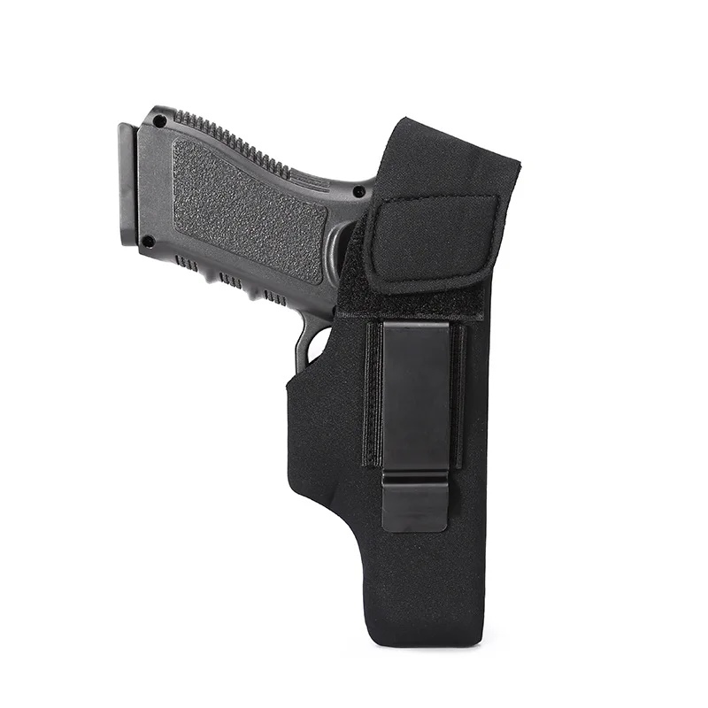 Tactical Gun Holster IWB Right Left Hand,Portable Concealed Carry Gun Holster Fits All Pistols Size Black for Airsoft Sport