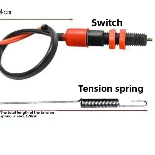 دراجة ثلاثية العجلات مفتاح فرامل القدم دراجة كهربائية الفرامل الربيع التبديل للدراجات النارية E-سكوتر #4