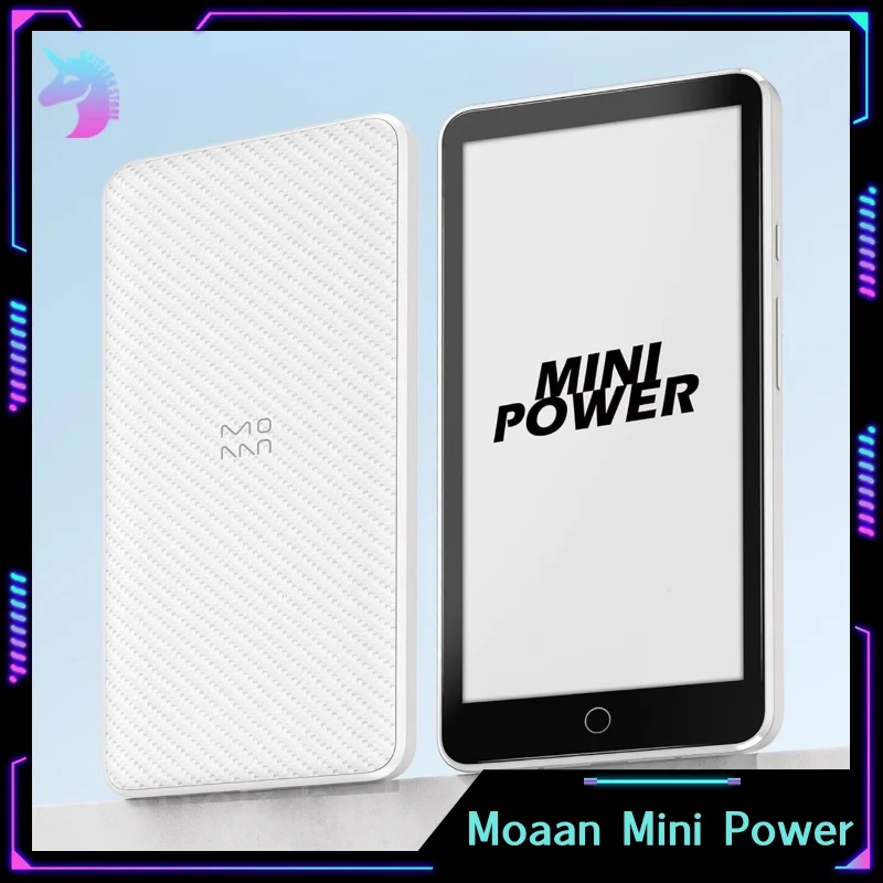 Moaan Minipower E-Book Reader Inkpalm Power 5.84inch Ink Screen Pocket E-Book With Bi-Directional Fast Charging Portable Custom