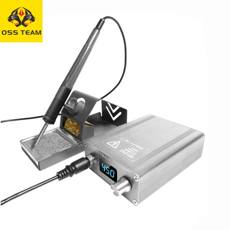 OSS T12-D+ Electric Soldering Station With T12 Tips For Mobile Phone Motherboard Repair Soldering Iron Fast Heating Welding Kits 1 OSS T12-D+ Electric Soldering Station With T12 Tips For Mobile Phone Motherboard Repair Soldering Iron Fast Heating Welding Kits 1