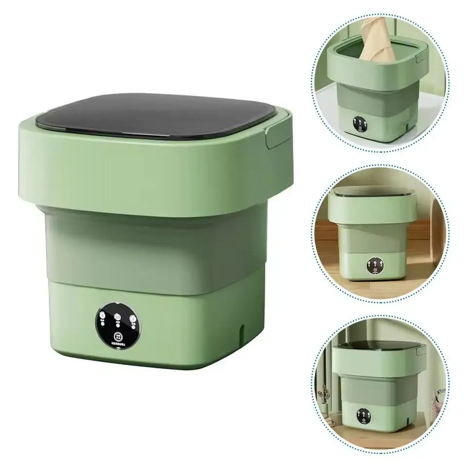 Mini Foldable Washing Machine Automatic Portable Washer Machine Rv Mini Washing Machine Camping Washing Machine Portable Washing