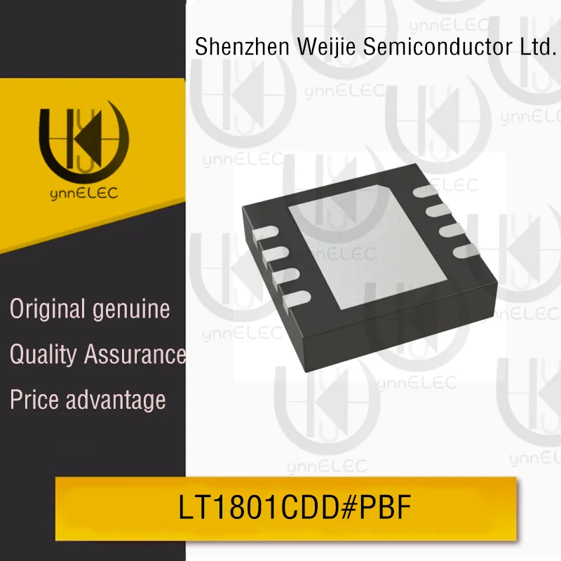 

Original Analog Devices LT1801CDD#PBF 325MHz Rail-to-Rail Op Amp DFN-8