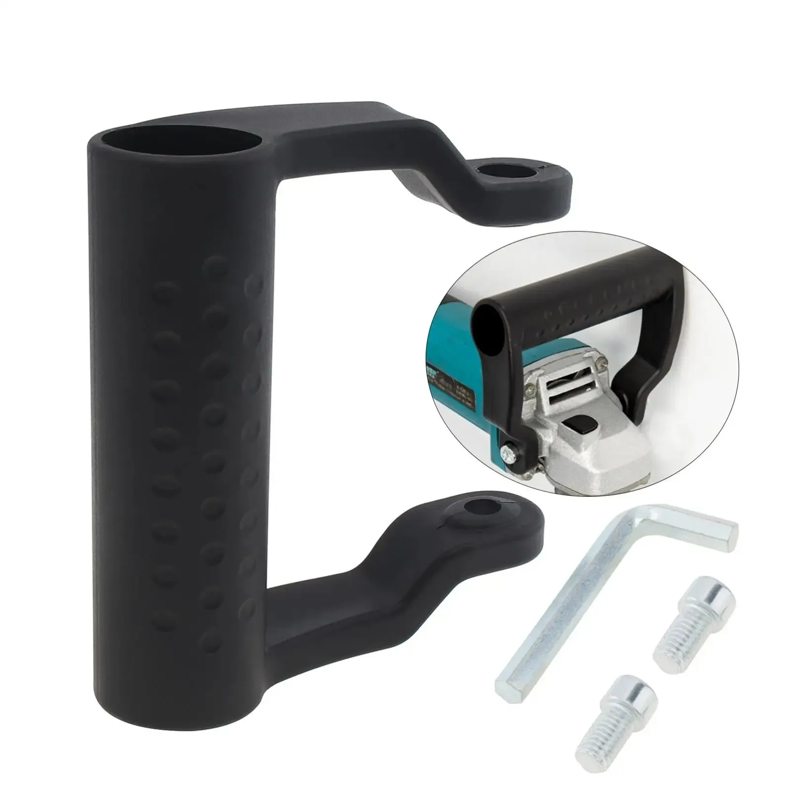 Angle Grinder Handle Replacement Auxiliary Handle Tools Shock Absorbing Non-Slip Handle for Polishing Machine / Sander