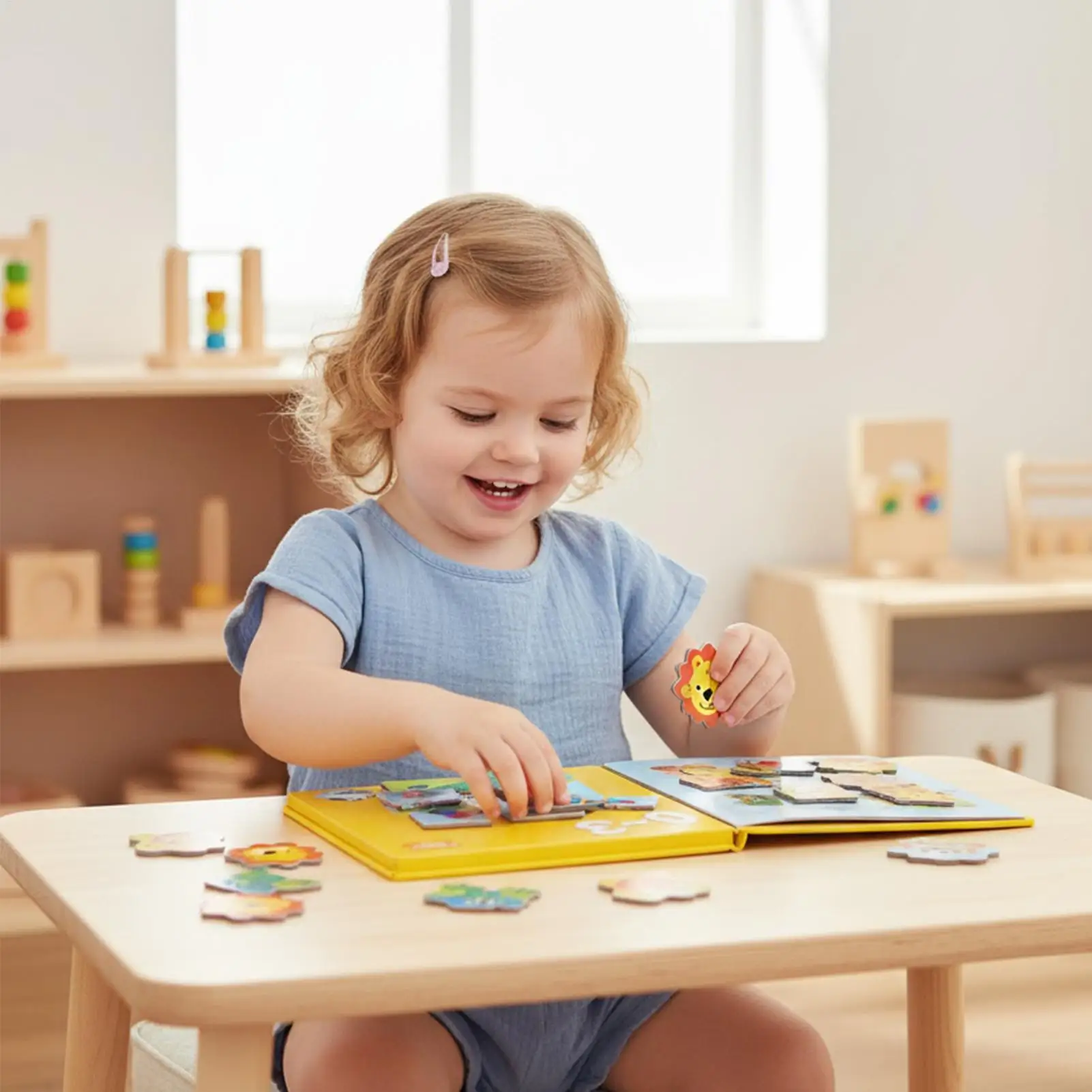 

Magnetic Puzzles for Kids Parent-Child Interaction Activities Educational Learning Magnetic Travel Puzzle for Hand Eye