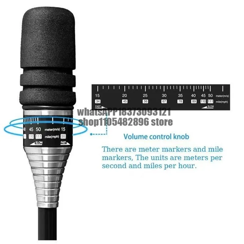 Golf swing sound practitioner, hand grip adjustable strength sound stick