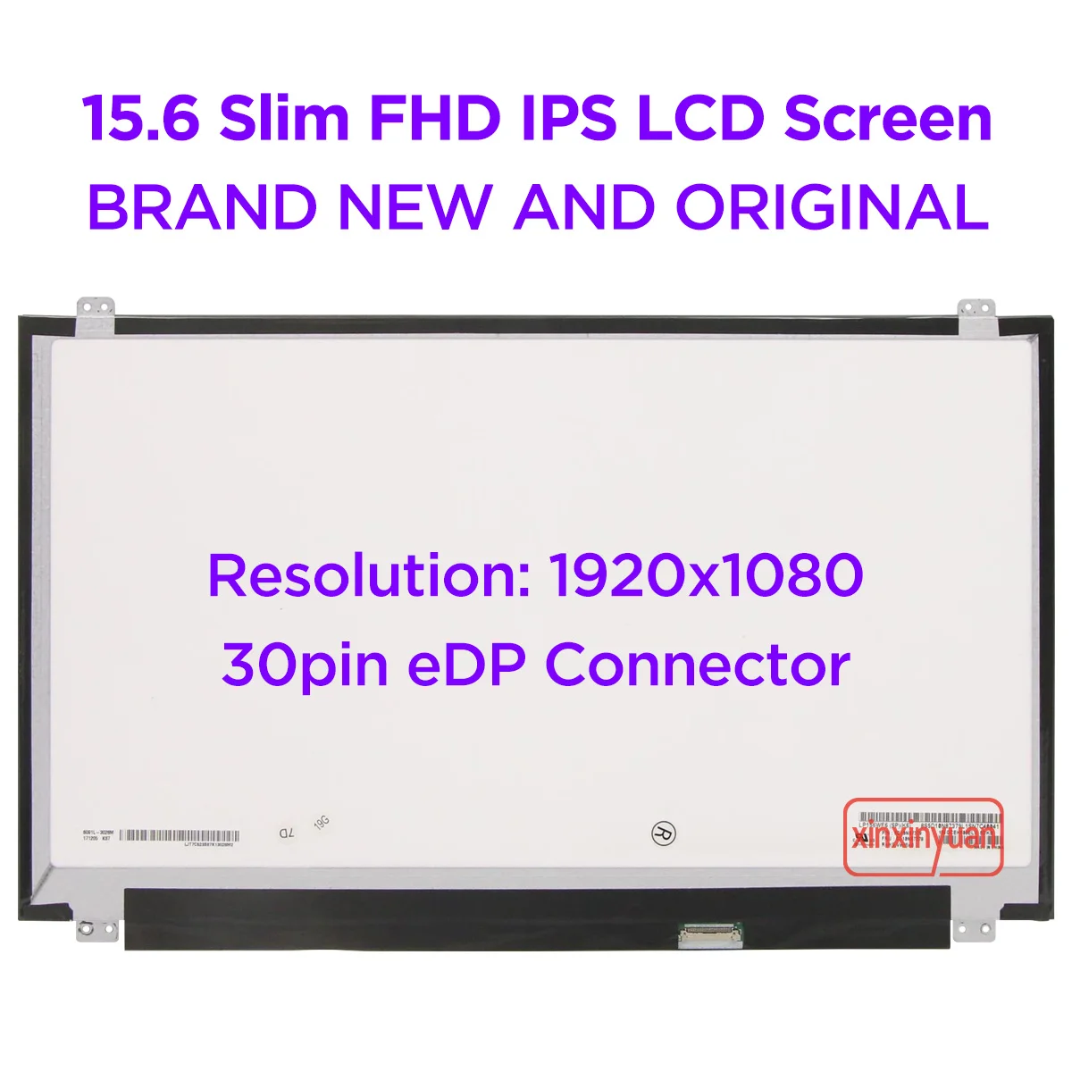 15.6" IPS Laptop LCD Screen LP156WFC-SPP1 LP156WF6 SPK1 SPK2 SPK3 SPK6 SPC1 LP156WF4 SPL1 SPL2 FHD1920x1080 Slim Display Panel