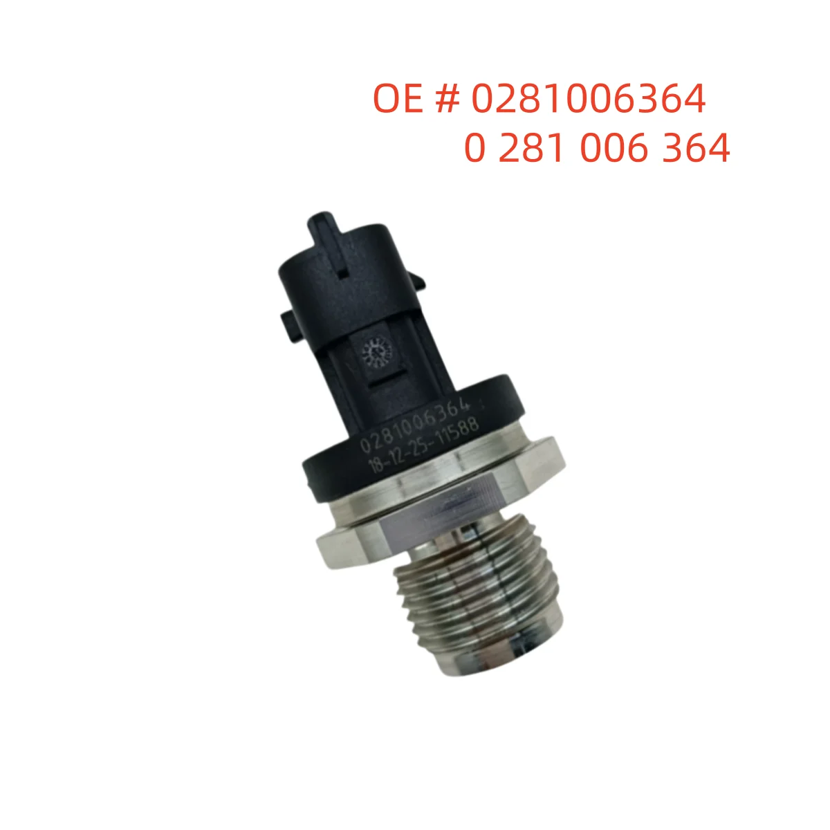 High quality new 0281006364 0 281 006 364 Common rail pressure sensor For Nissan