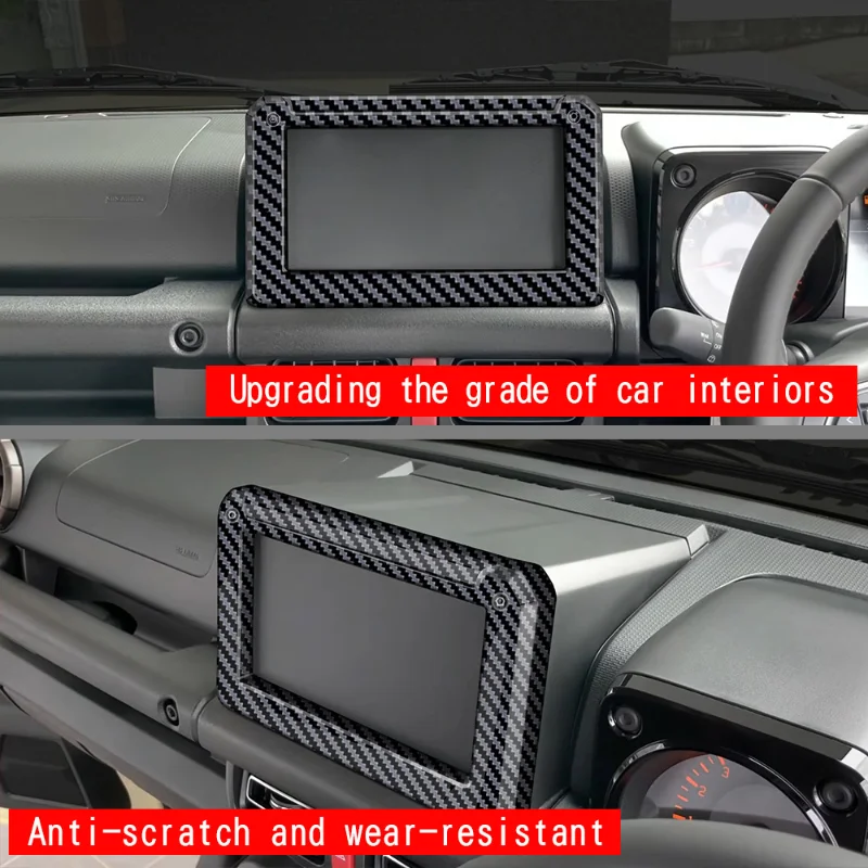 

Car 7 Inch Navigation Screen Frame Trim Interior Accessory Kit For Suzuki Jimny Nomade 2025