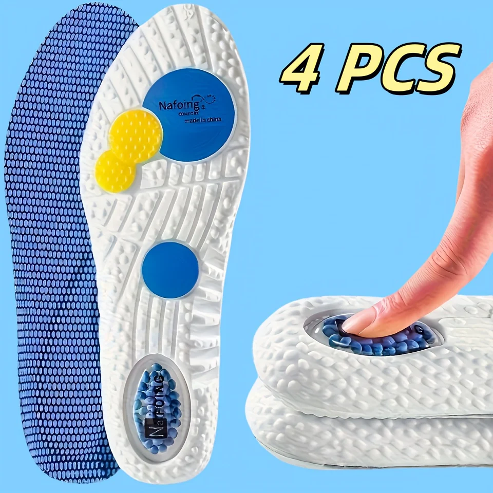 

Спортивные амортизирующие стельки, зеленые, на воздушной подушке из ЭВА, дышащая поддержка свода стопы, ортопедическая подушечка для обуви, мужские и женские стельки для ухода за ногами