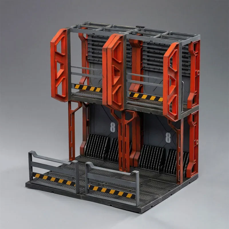 

JOYTOY 1/18 Scale Mecha Depot:Staging Area Diorama Background Scene Props Fit 3.75'' Action Figure Body Dolls SSWW