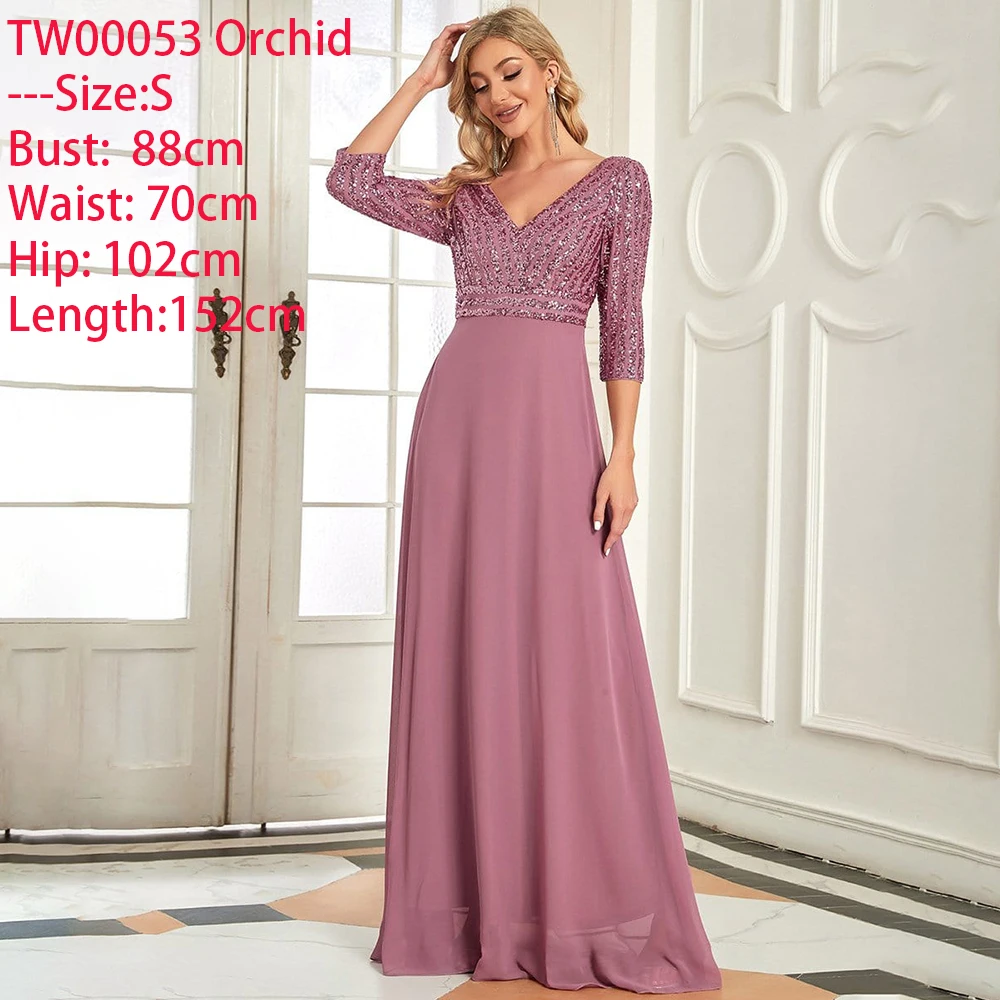 XUCTHHC Brand Lowest Price Only One Sample Party Gowns Long Formal Dress For Women Evening Dress 2024