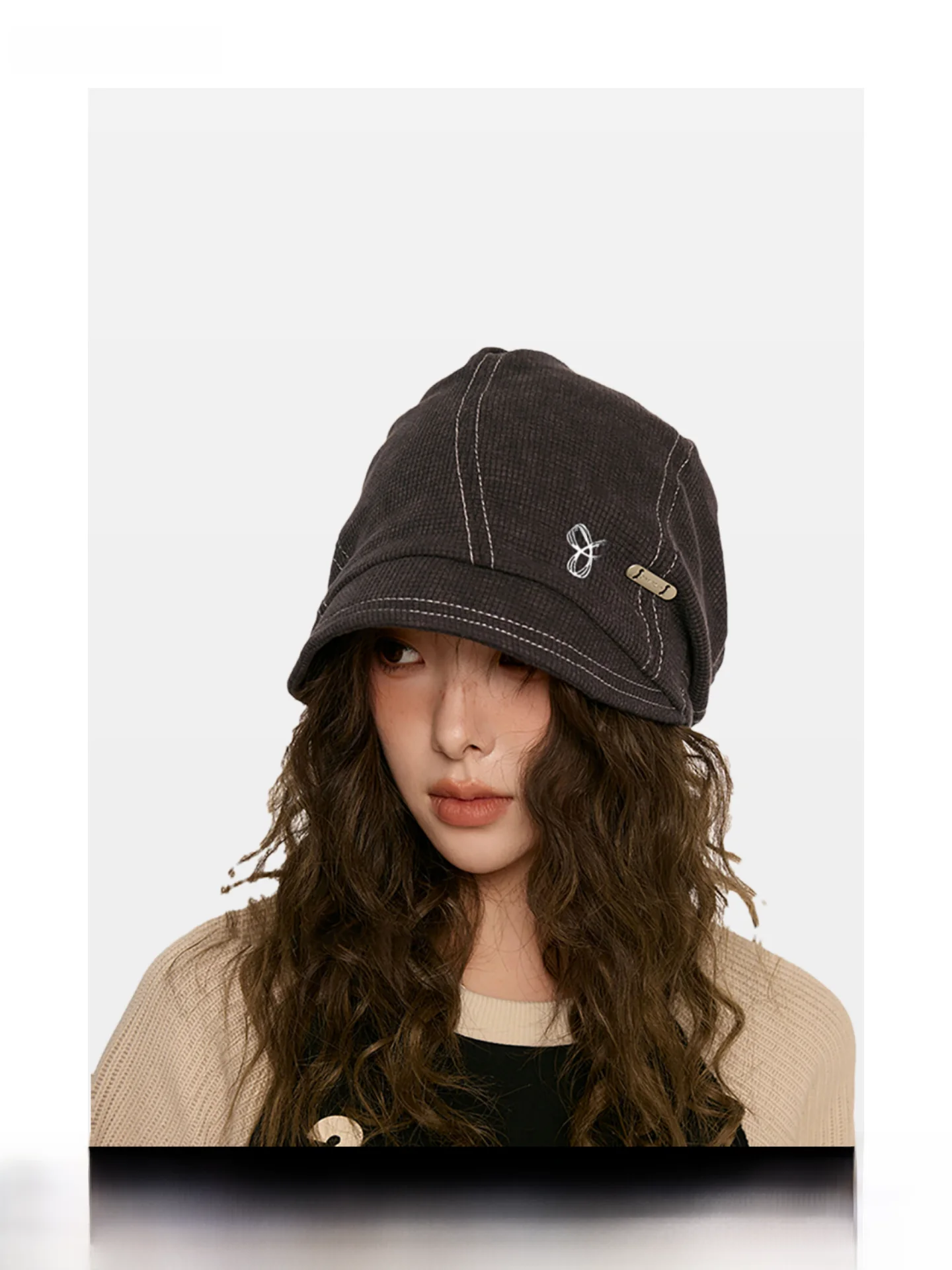aritzia-gorro-de-punto-fierman-sle-para-mujer-faion-posalico-otono-invierno-gorro-de-algodon-calido-top-redondo-ajustable
