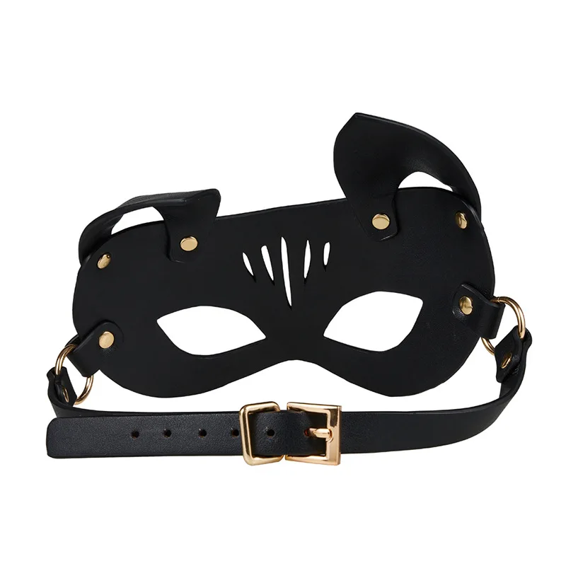 

Fun Eye Masks for Men and Women Dog Slaves Dog Heads Cats Women Foxes Masks Training Masks Alternative Toy supplies