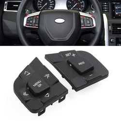 Left/Right Car Steering Wheel Switch Button Cover Trim For Land Rover Discovery Sport 2015 2016 2017 2018 2019